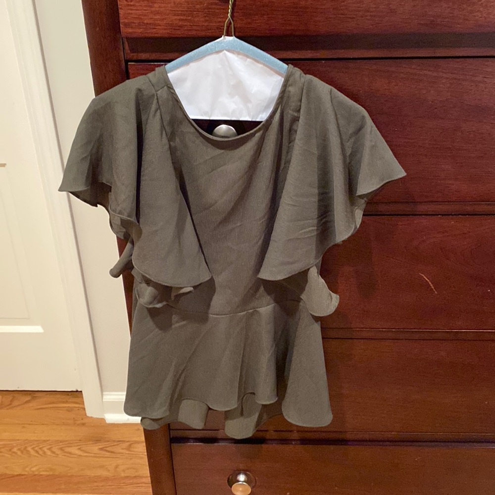 Green shirt